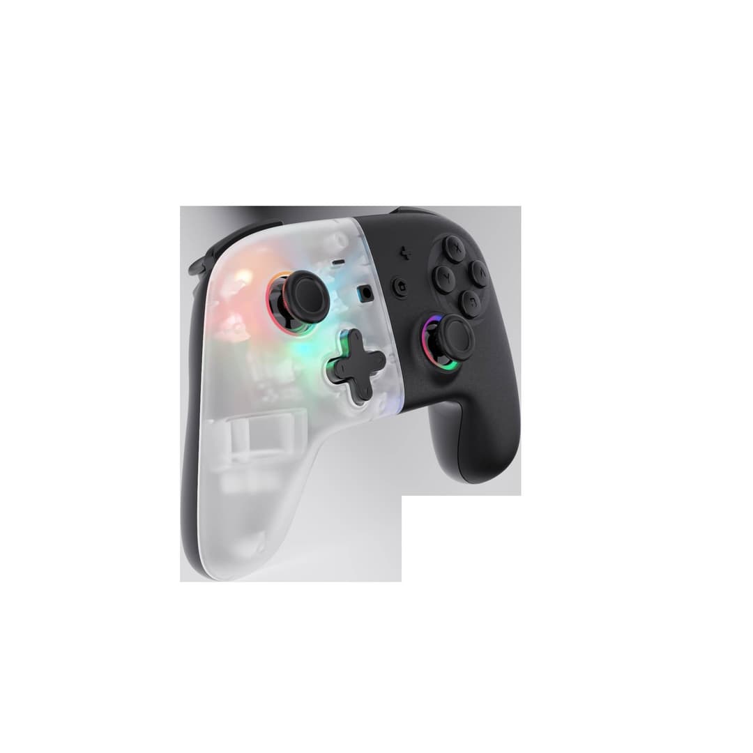 Onipad White Star Bluetooth Controller for Nintendo Switch, PC, Mobile - Image 1