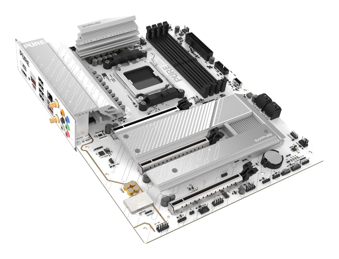 Sapphire PURE B850A WIFI 7 AMD B850 Socket AM5 ATX - Image 4