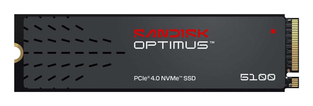 SanDisk Optimus 5100 2 TB M.2 PCI Express 4.0 NVMe QLC 3D NAND - Image 1