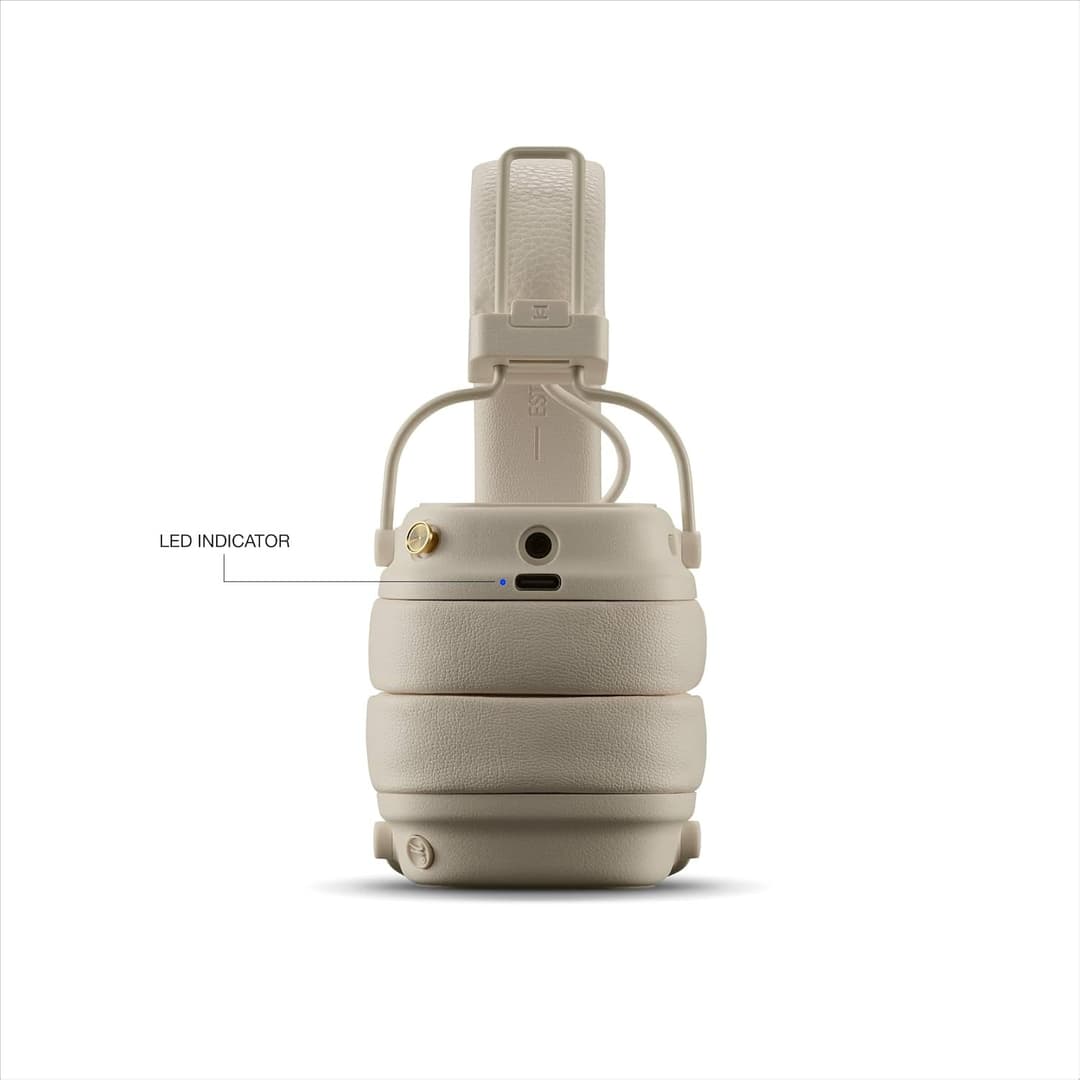 Marshall Major V Wireless Headphones Cream - Image 8