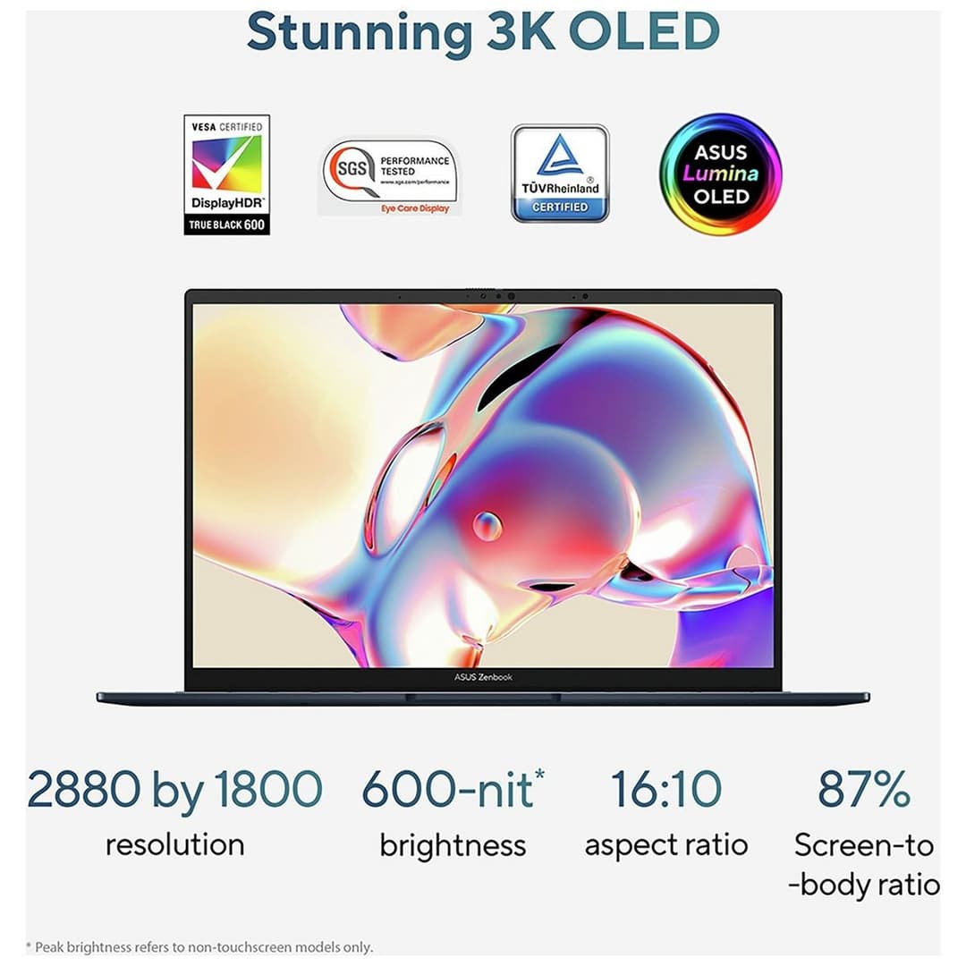 Asus Zenbook 14 OLED UX3405CA Intel Core Ultra 5 16GB 512GB - Image 9