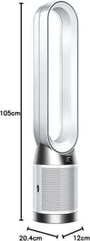 Dyson Purifier Cool PC1 Powerful Cooling Purifier (White/White) thumbnail 9