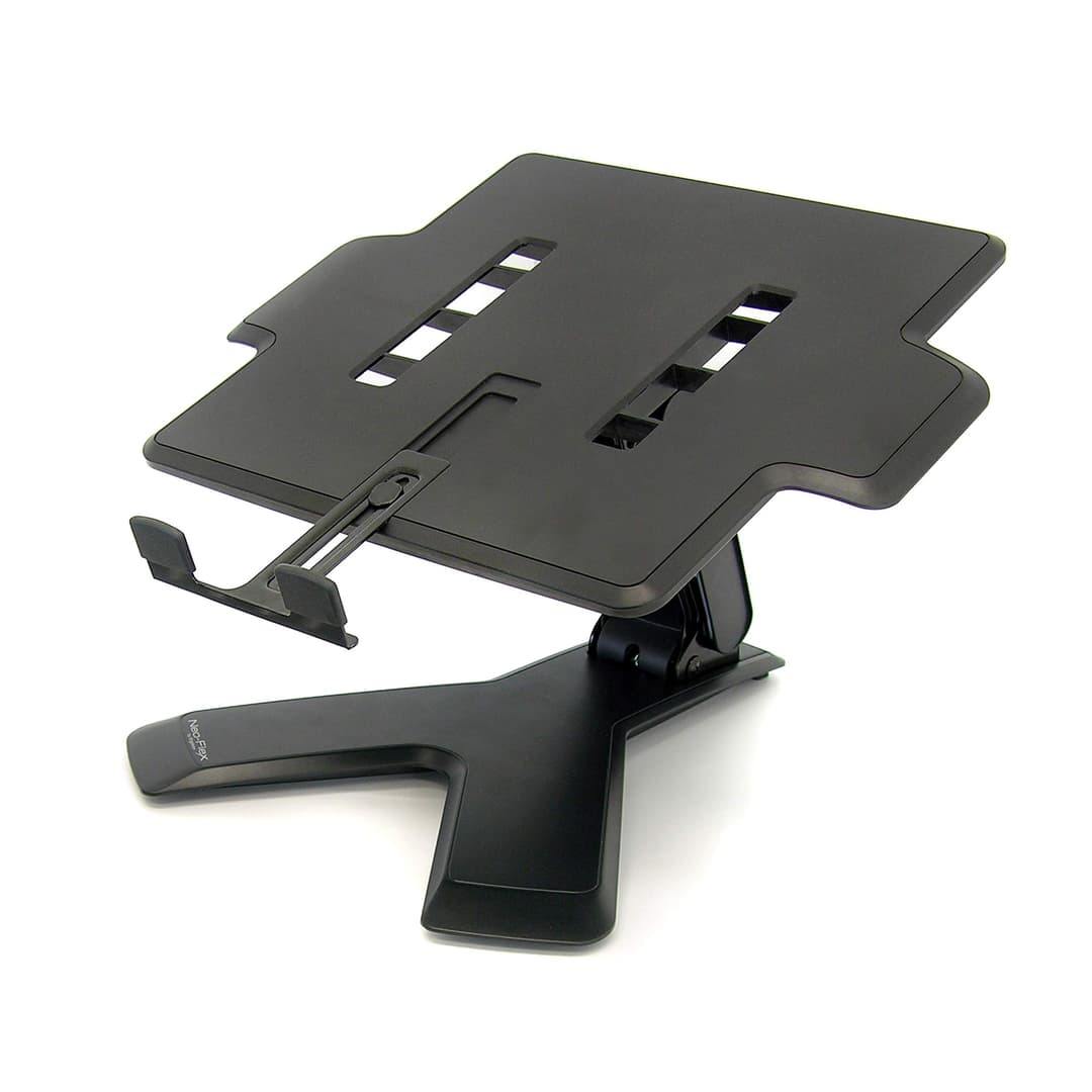 Ergotron Neo-Flex Elevated Laptop Stand - Black - Image 1