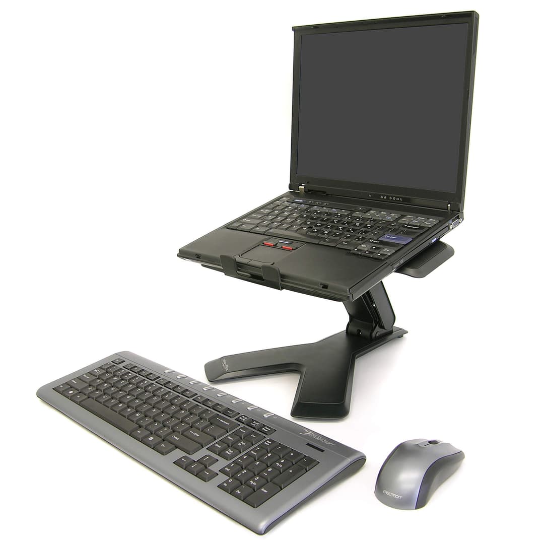 Ergotron Neo-Flex Elevated Laptop Stand - Black - Image 2