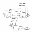 Ergotron Neo-Flex Elevated Laptop Stand - Black thumbnail 4