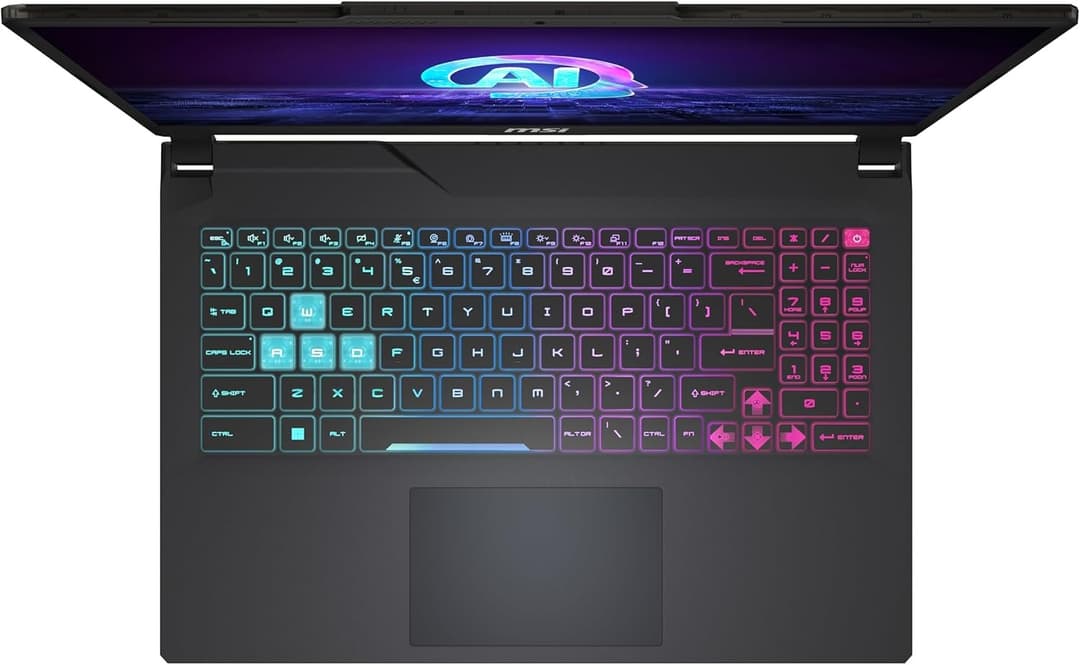 MSI Cyborg 15 Intel Core Ultra 7, RTX 4050, 15.6" FHD 144Hz, 16GB RAM, 512GB SSD, Windows 11 – Black - Image 2