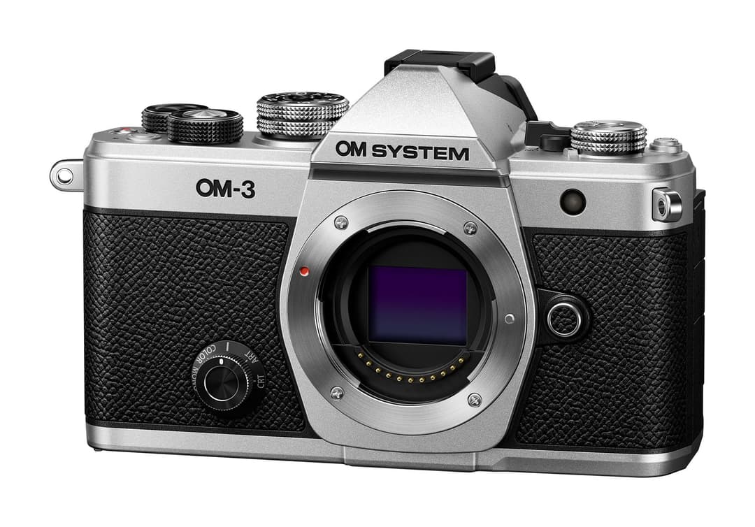 OM System OM-3 Silver Micro Four Thirds Camera - Silver - Image 5