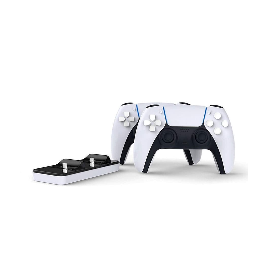 PS5 Dual Charging Dock Black and White - Image 5