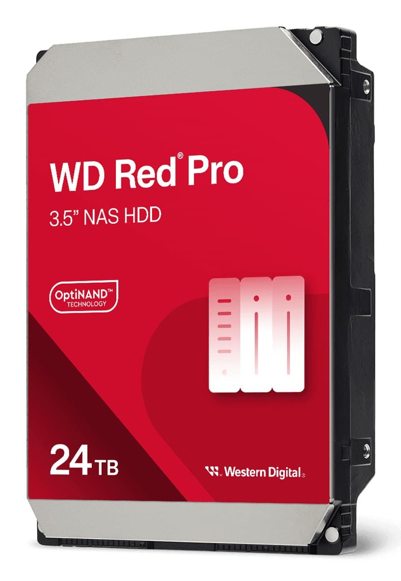Western Digital Red Pro WD241KFGX internal hard drive 24 TB 7200 RPM 3.5" Serial ATA - Image 1