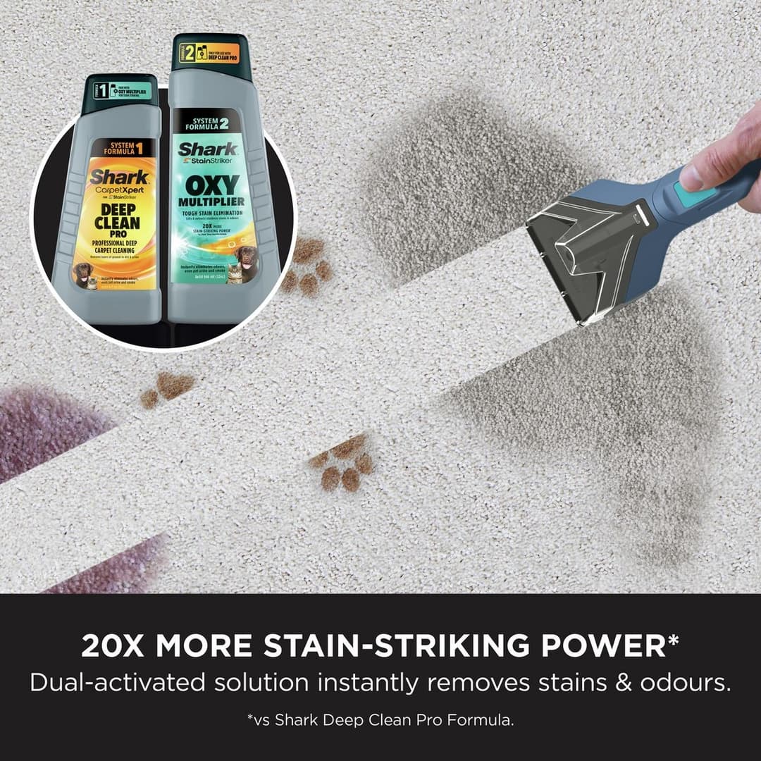 Shark PX200UK StainStriker Spot Cleaner Blue - Image 3