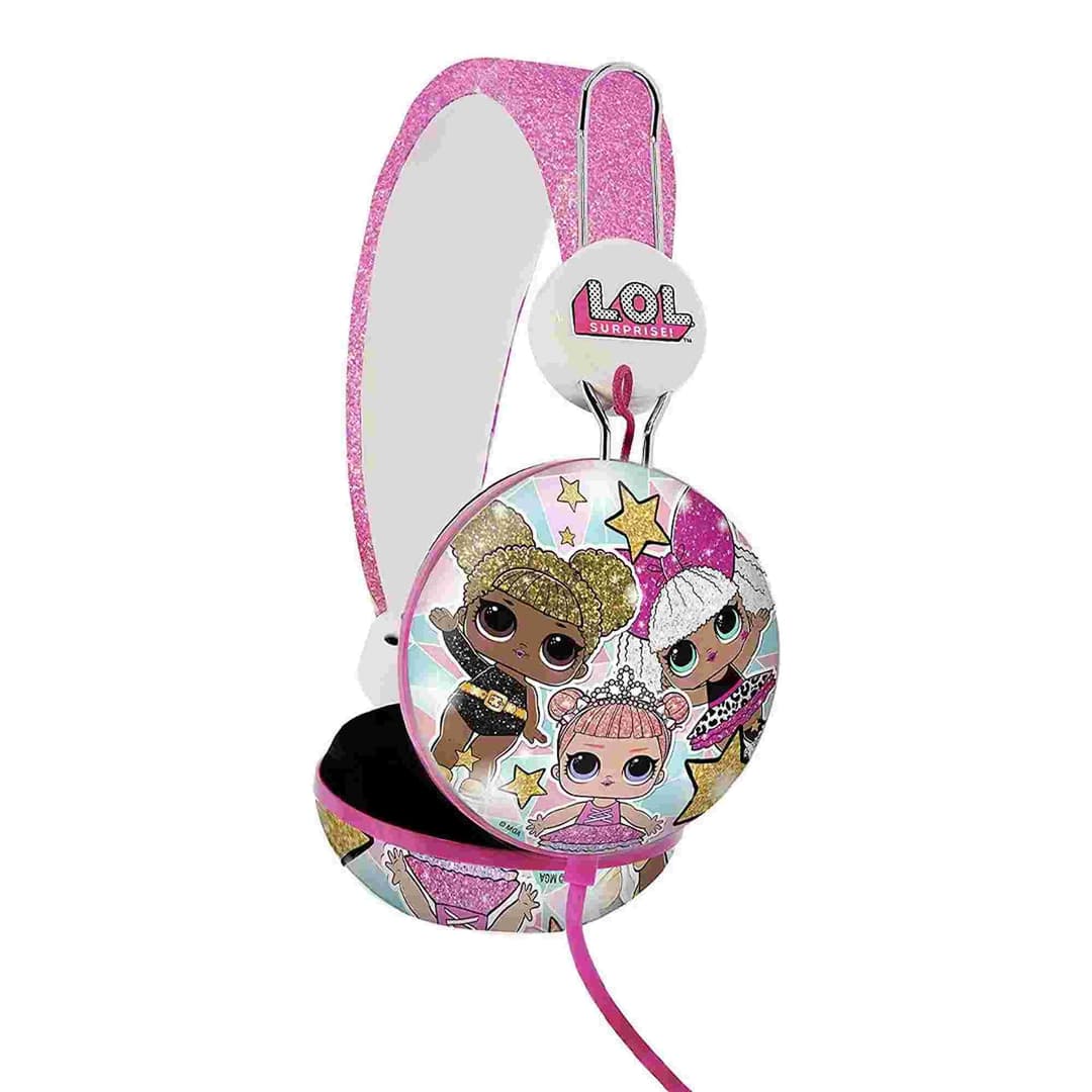 L.O.L Surprise! Glitter Glam Kid's Wired Headphones - Image 1