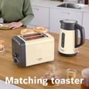 Bosch DesignLine Plus Cordless Kettle TWK4P437GB - Cream thumbnail 7