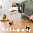 Bosch DesignLine Plus Cordless Kettle TWK4P437GB - Cream thumbnail 8
