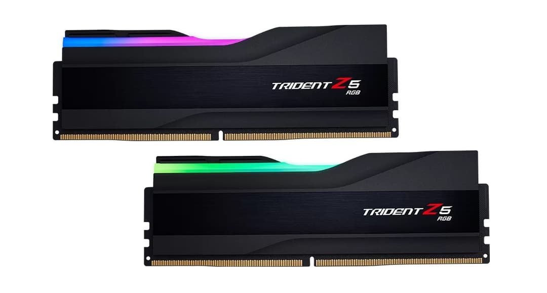 G.Skill Trident Z5 RGB F5-6000J4048F24GX2-TZ5RK memory module 48 GB 2 x 24 GB DDR5 6000 MHz - Image 1