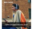 Sony WH-CH520 Wireless Headphones Black thumbnail 8