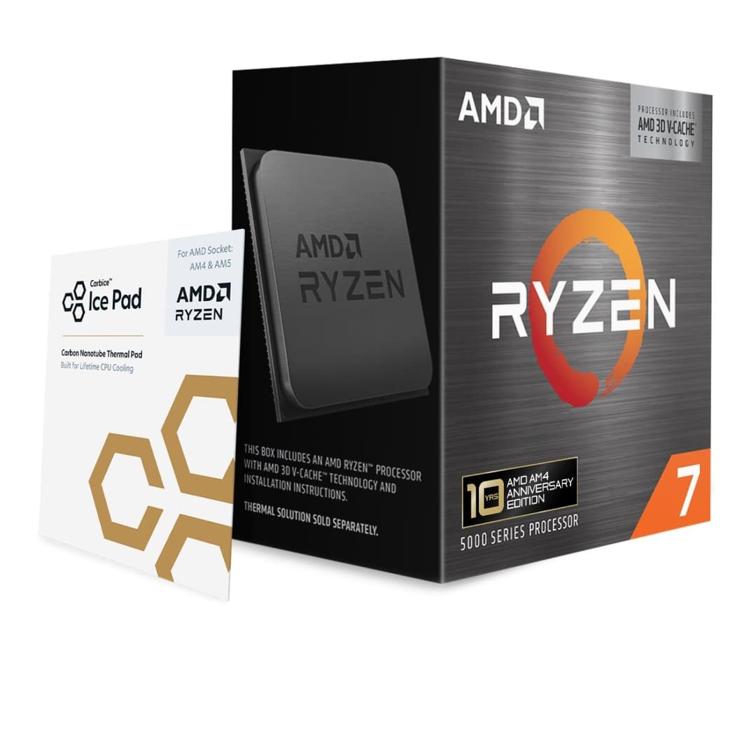 AMD Ryzen 7 5800X3D processor 3.4 GHz 96 MB L3 Box - Image 1
