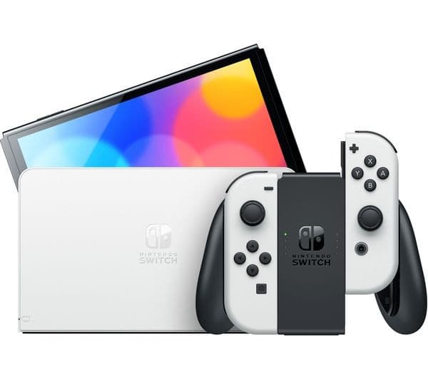 Nintendo Switch OLED 64GB White - Image 1