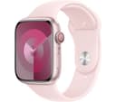 APPLE Watch Series 9 Cellular 45 mm Pink Aluminium Case with Light Pink Sport Band thumbnail 1