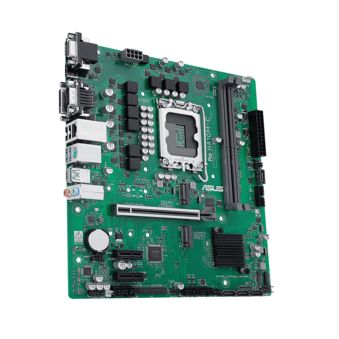 ASUS PRO H810M-C-CSM Intel H810 LGA 1851 (Socket V1) micro ATX - Image 3