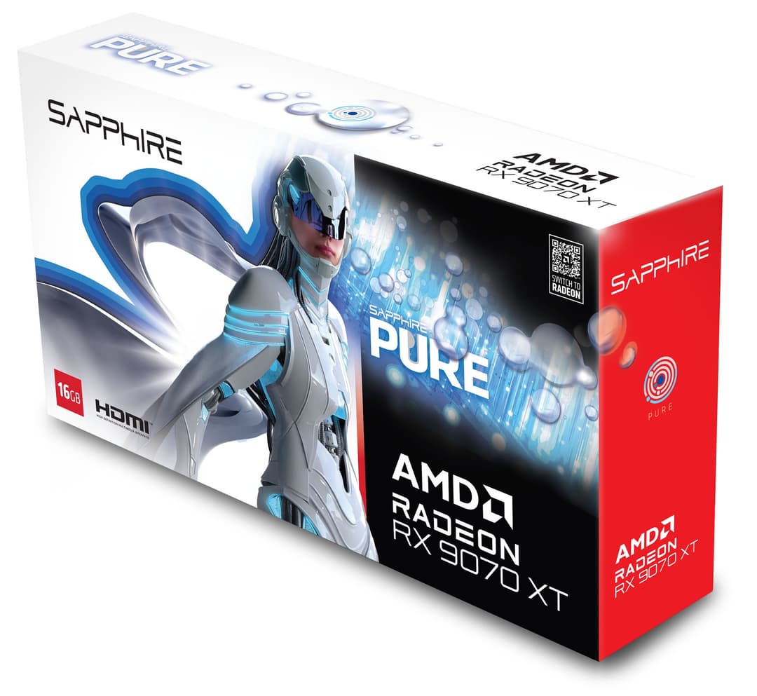 Sapphire PURE Radeon RX 9070 XT AMD 16 GB GDDR6 - Image 6