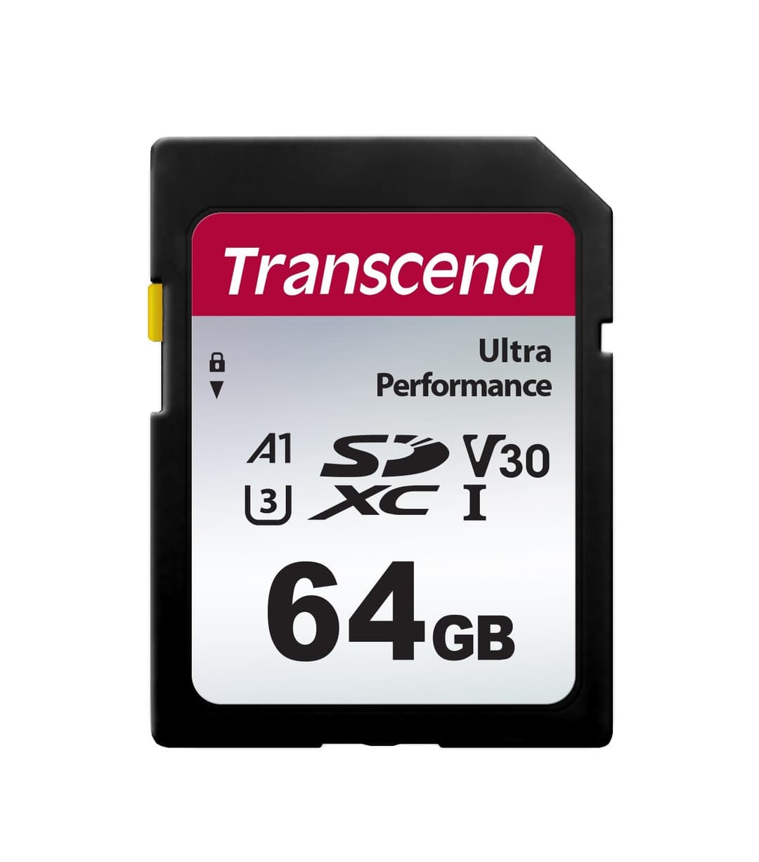 64GB Transcend UHS-I SD 340S Ultra Performance SD Card U3 A1 V30 - Image 1