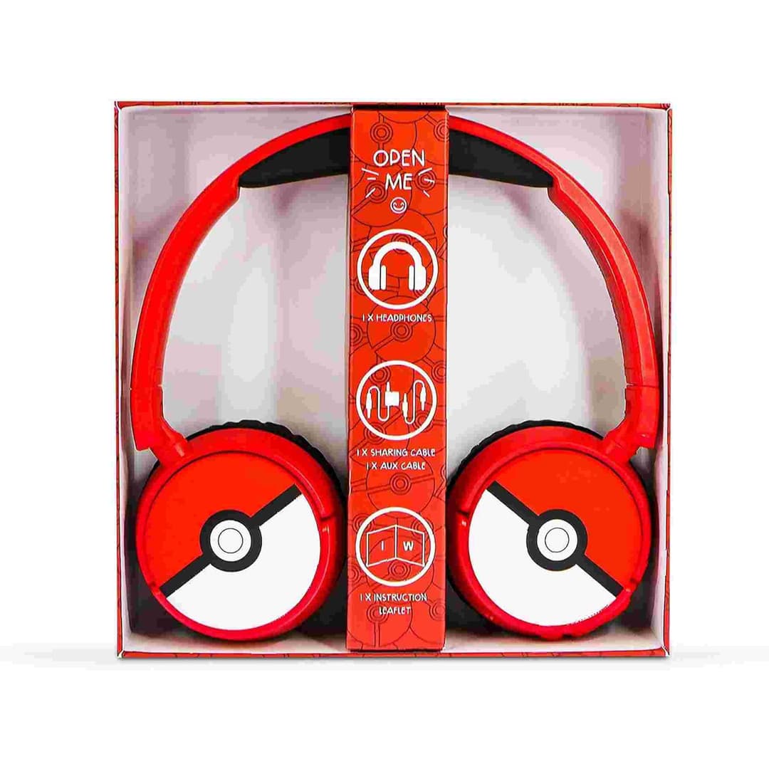 Pokémon Pokéball Kid's Wireless Bluetooth Headphones with Built-in Microphone - Image 8