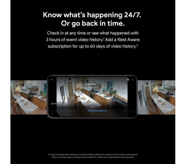 Google Nest Cam Battery Security Camera Snow - Image 6