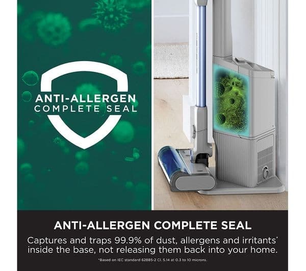 Shark IW4621UKT Cordless Vacuum Cloudy Blue - Image 6