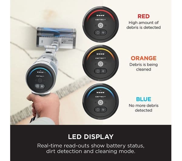 Shark IW4621UKT Cordless Vacuum Cloudy Blue - Image 7