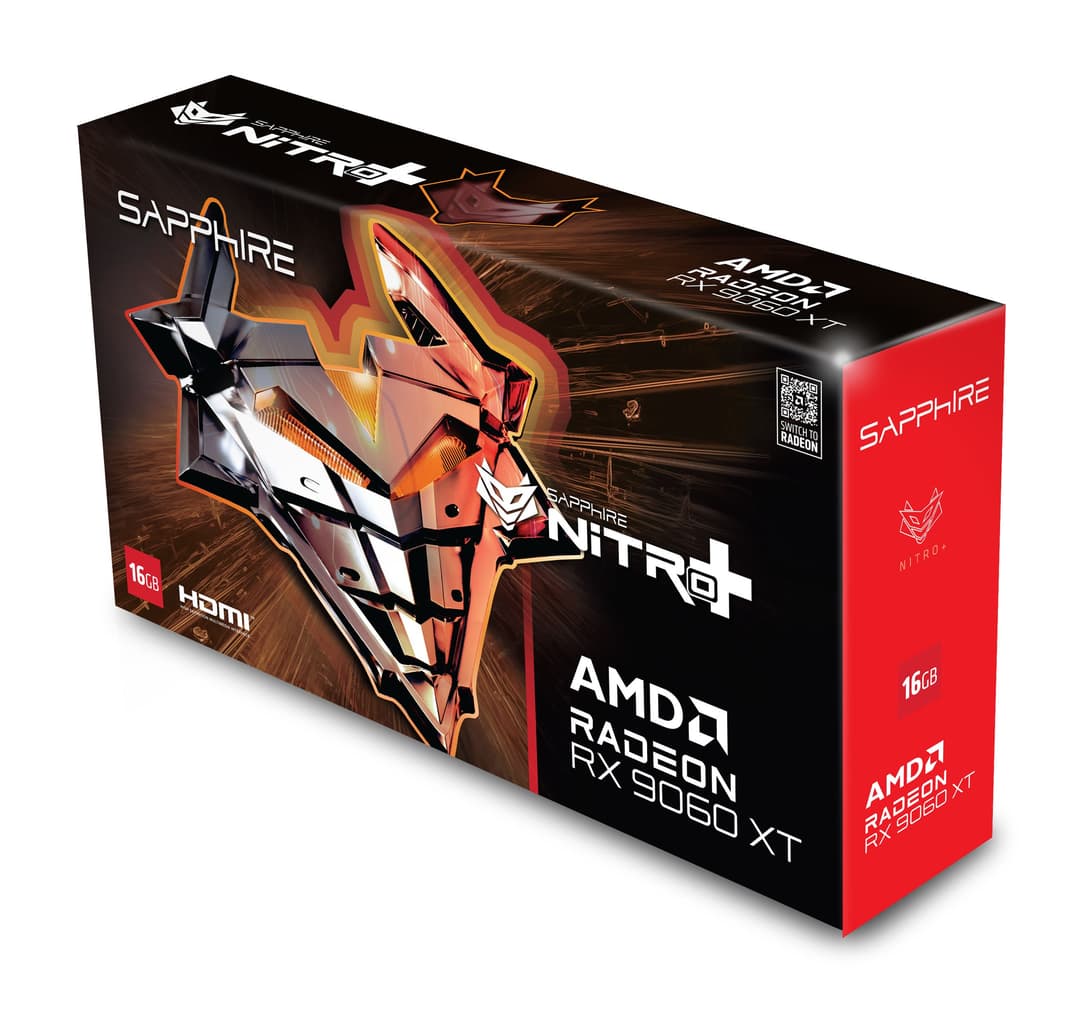 Sapphire NITRO+ AMD Radeon RX 9060 XT GPU 8 GB GDDR6 - Image 6