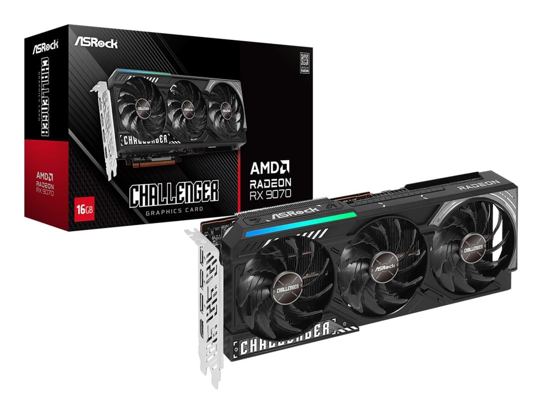 Asrock Challenger Radeon RX 9070 AMD 16 GB GDDR6 - Image 6