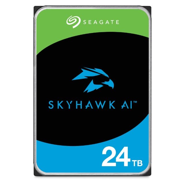 Seagate SkyHawk AI internal hard drive 24 TB 7200 RPM 512 MB 3.5" Serial ATA III - Image 2
