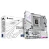 GIGABYTE Z890M AORUS ELITE WIFI7 ICE Motherboard - Supports Intel Core Ultra (Series 2) CPUs, 12+1+2 phases VRM, up to 8800MHz DDR5 (OC), 1xPCIe 5.0 + 2xPCIe 4.0, Wi-Fi 7, 2.5GbE LAN, USB 4