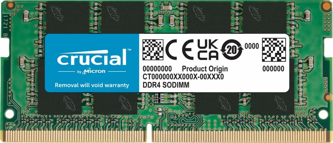 Crucial CB8GS3200 memory module 8 GB 1 x 8 GB DDR4 260-pin SO-DIMM - Image 1