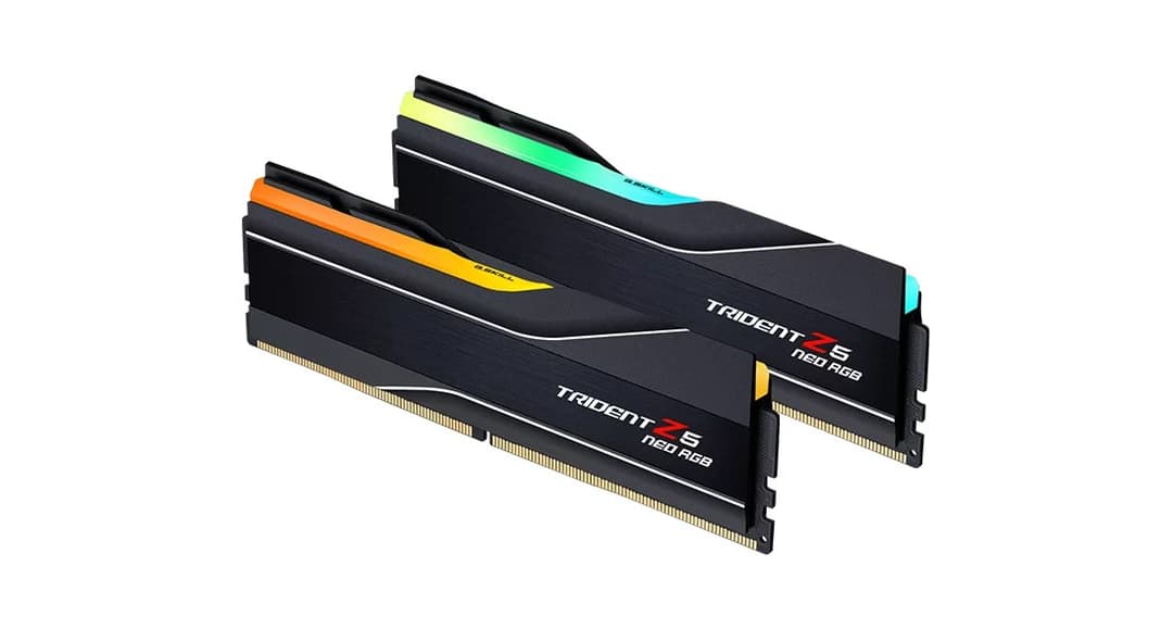 G.Skill Trident Z5 Neo RGB F5-6000J4048F24GX2-TZ5NR memory module 48 GB 2 x 24 GB DDR5 288-pin DIMM - Image 2