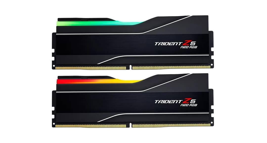 G.Skill Trident Z5 Neo RGB F5-6000J4048F24GX2-TZ5NR memory module 48 GB 2 x 24 GB DDR5 288-pin DIMM - Image 3