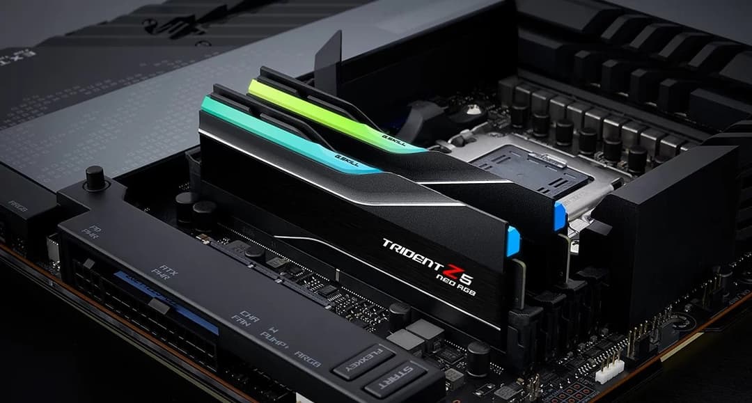 G.Skill Trident Z5 Neo RGB F5-6000J4048F24GX2-TZ5NR memory module 48 GB 2 x 24 GB DDR5 288-pin DIMM - Image 5