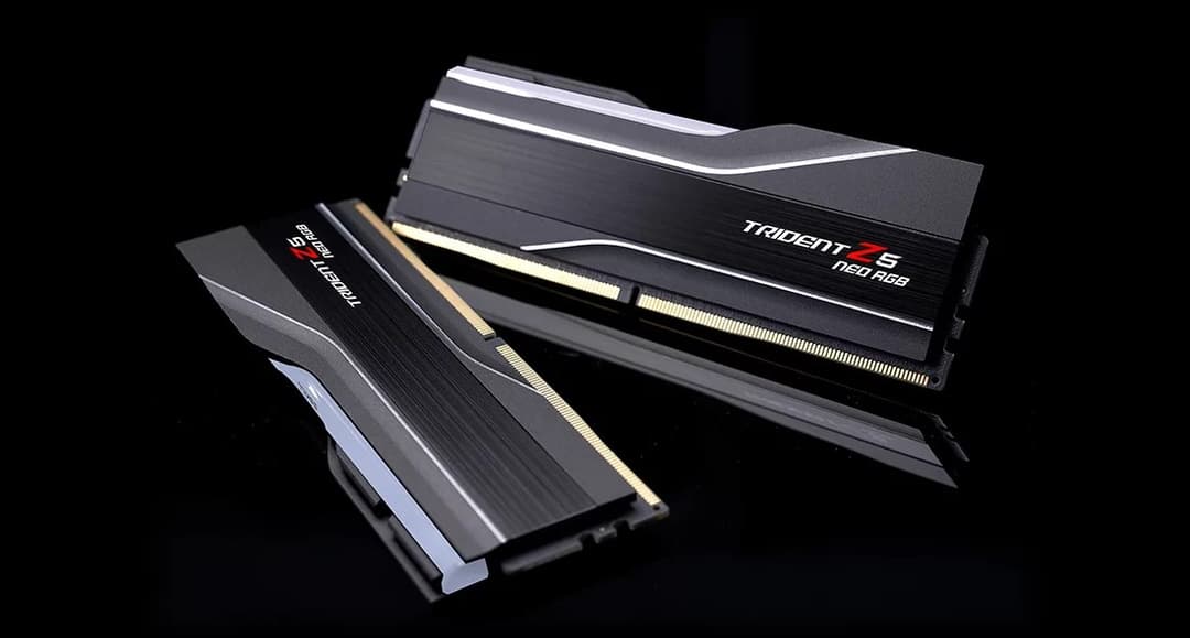 G.Skill Trident Z5 Neo RGB F5-6000J4048F24GX2-TZ5NR memory module 48 GB 2 x 24 GB DDR5 288-pin DIMM - Image 7