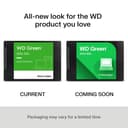 Western Digital WD Green WDS100T3G0A Internal SSD - Green thumbnail 2