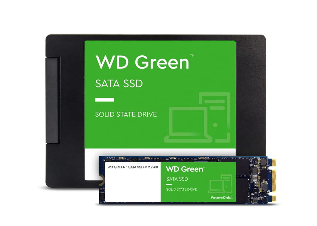 Western Digital WD Green WDS100T3G0A Internal SSD - Green - Image 3