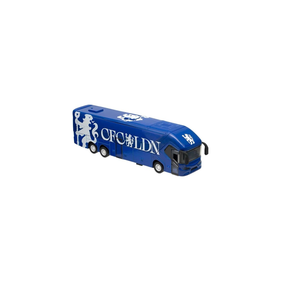 Chelsea Bus Model Football Team Coach Toy - Image 1