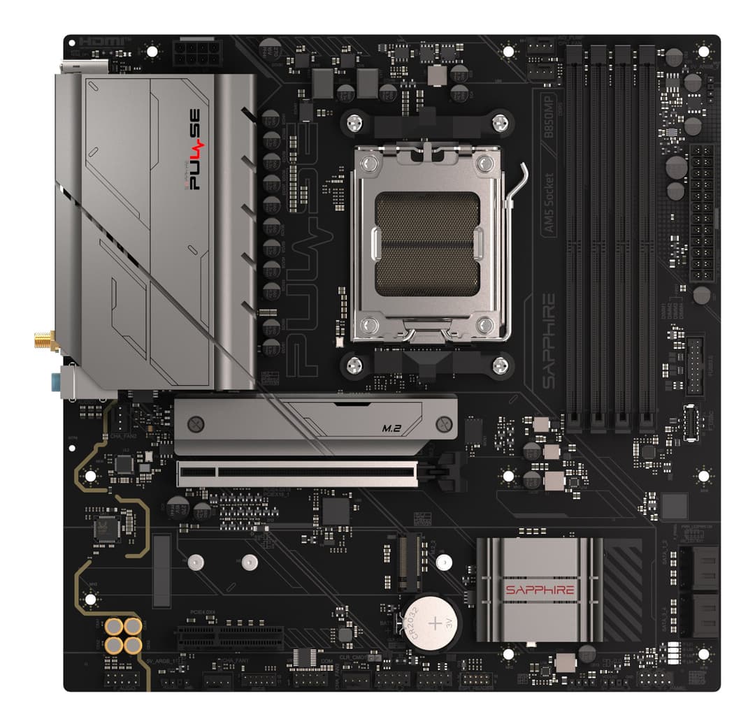 Sapphire PULSE B850M WIFI AMD B850 Socket AM5 micro ATX - Image 1