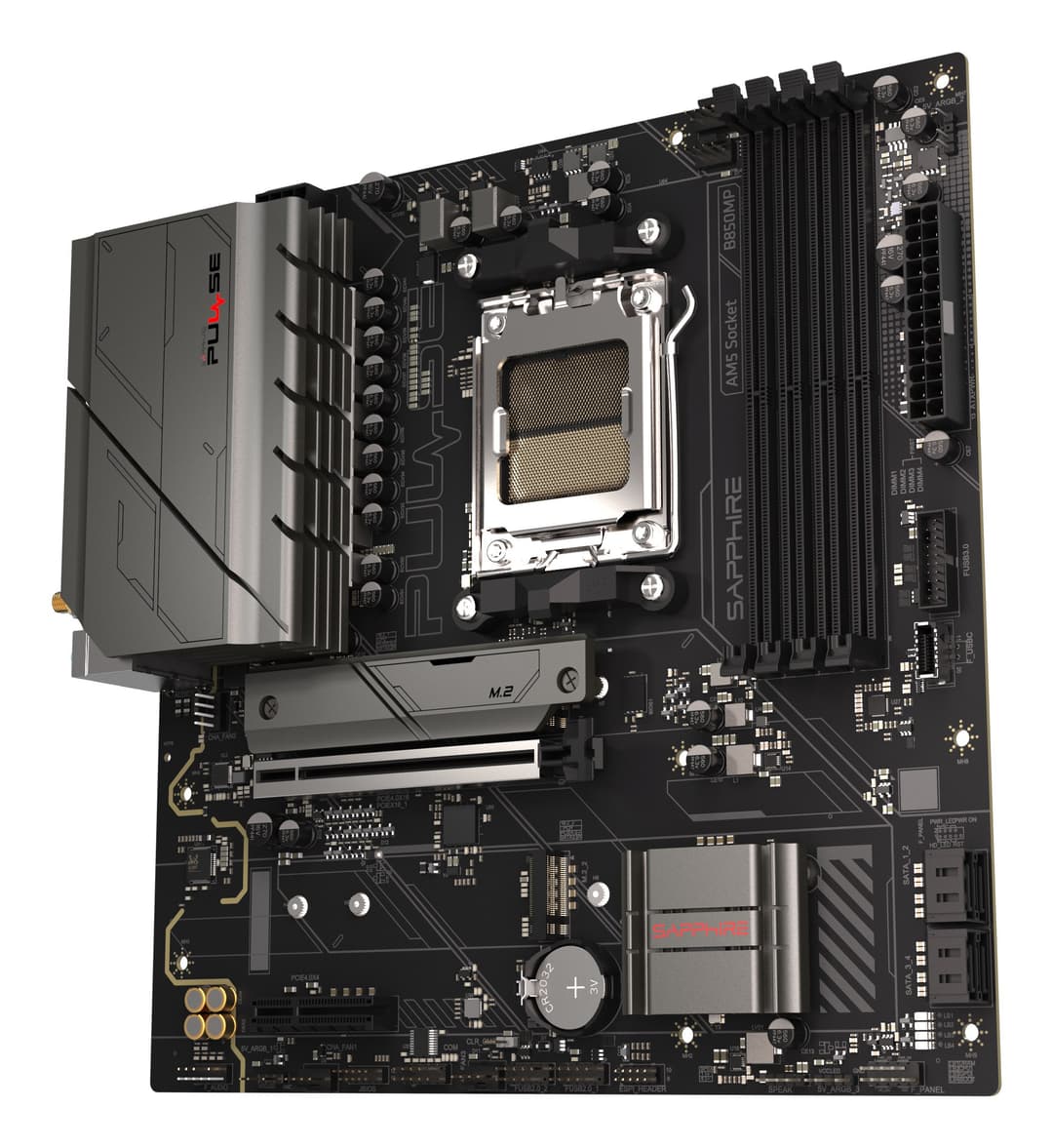 Sapphire PULSE B850M WIFI AMD B850 Socket AM5 micro ATX - Image 3