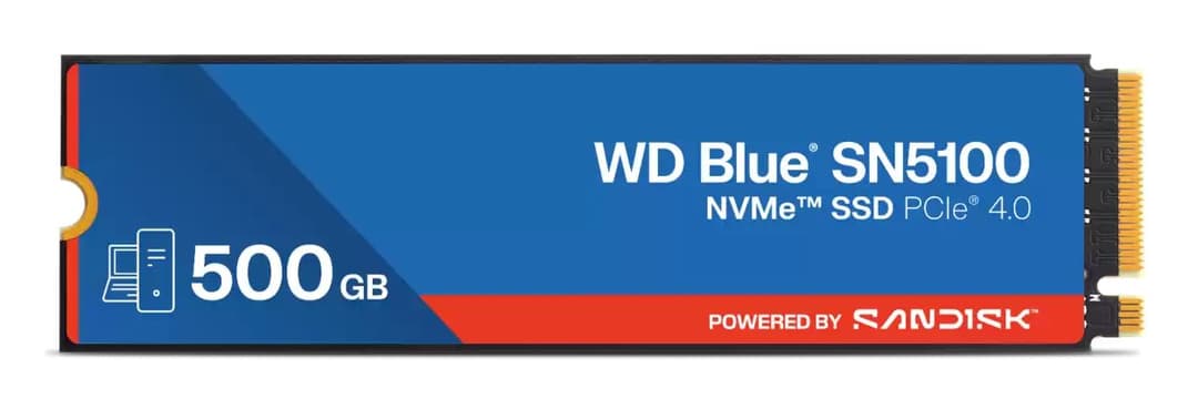 Western Digital 500GB WD Blue® SN5100 NVMe™ SSD - Image 1