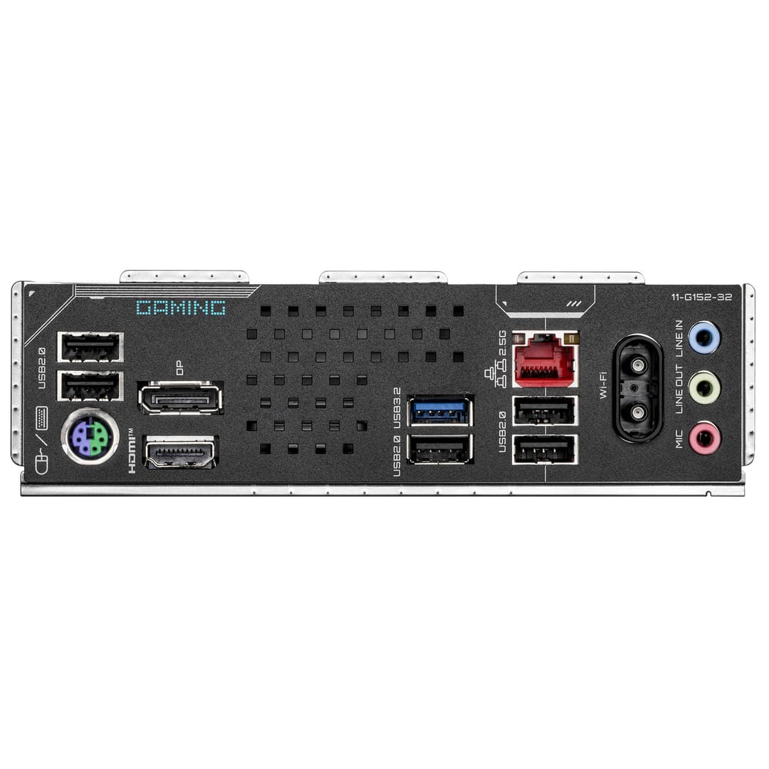 GIGABYTE H810M GAMING WIFI6 Motherboard - Intel Core Ultra (Series 2) CPUs, 4+1+2 Phases VRM, up to 6400MHz DDR5, 1xPCIe 4.0 M.2, 2.5GbE LAN, WIFI 6, USB 3.2 Gen 1 - Image 4