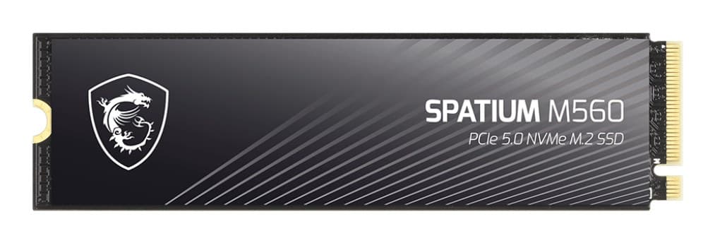 MSI Spatium M560 PCIE 5.0 NVME M.2 1TB PCI Express 5.0 3D NAND - Image 2
