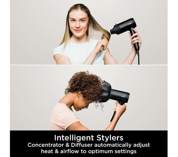 Shark HD110UK Hair Dryer Black Rose Gold - Image 2