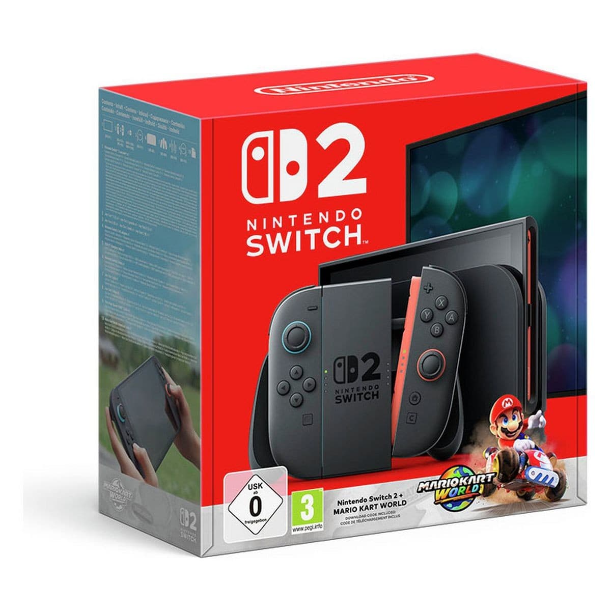 Nintendo Switch 2 Console Mario Kart World Bundle