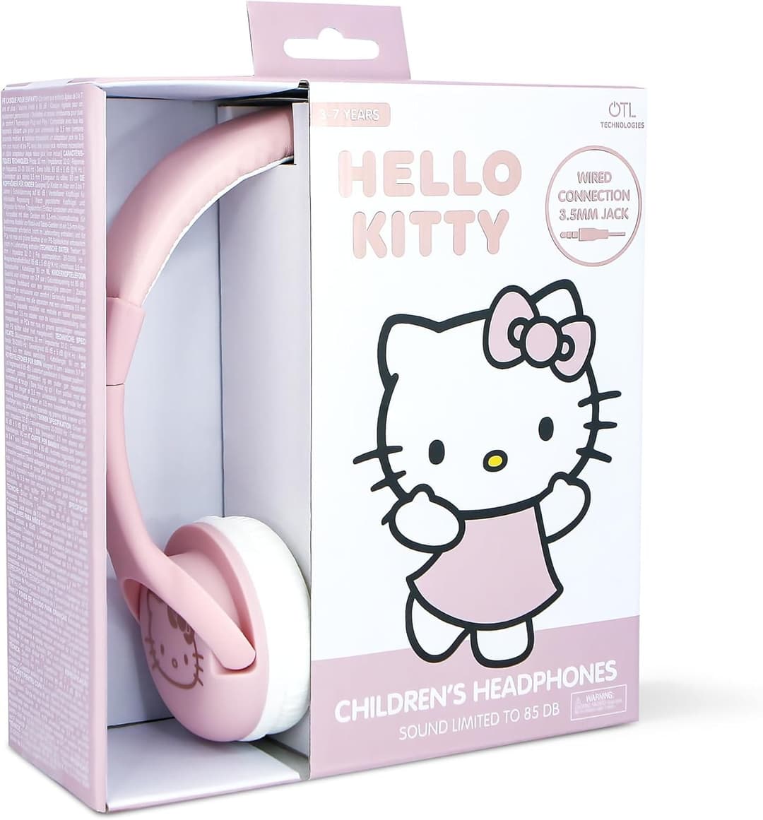 Hello Kitty Rose Gold Children's Headphones - Image 5