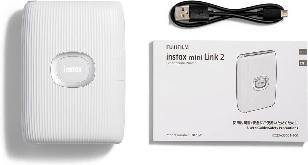 Instax Mini Link 2 Photo Printer Clay White - Image 2